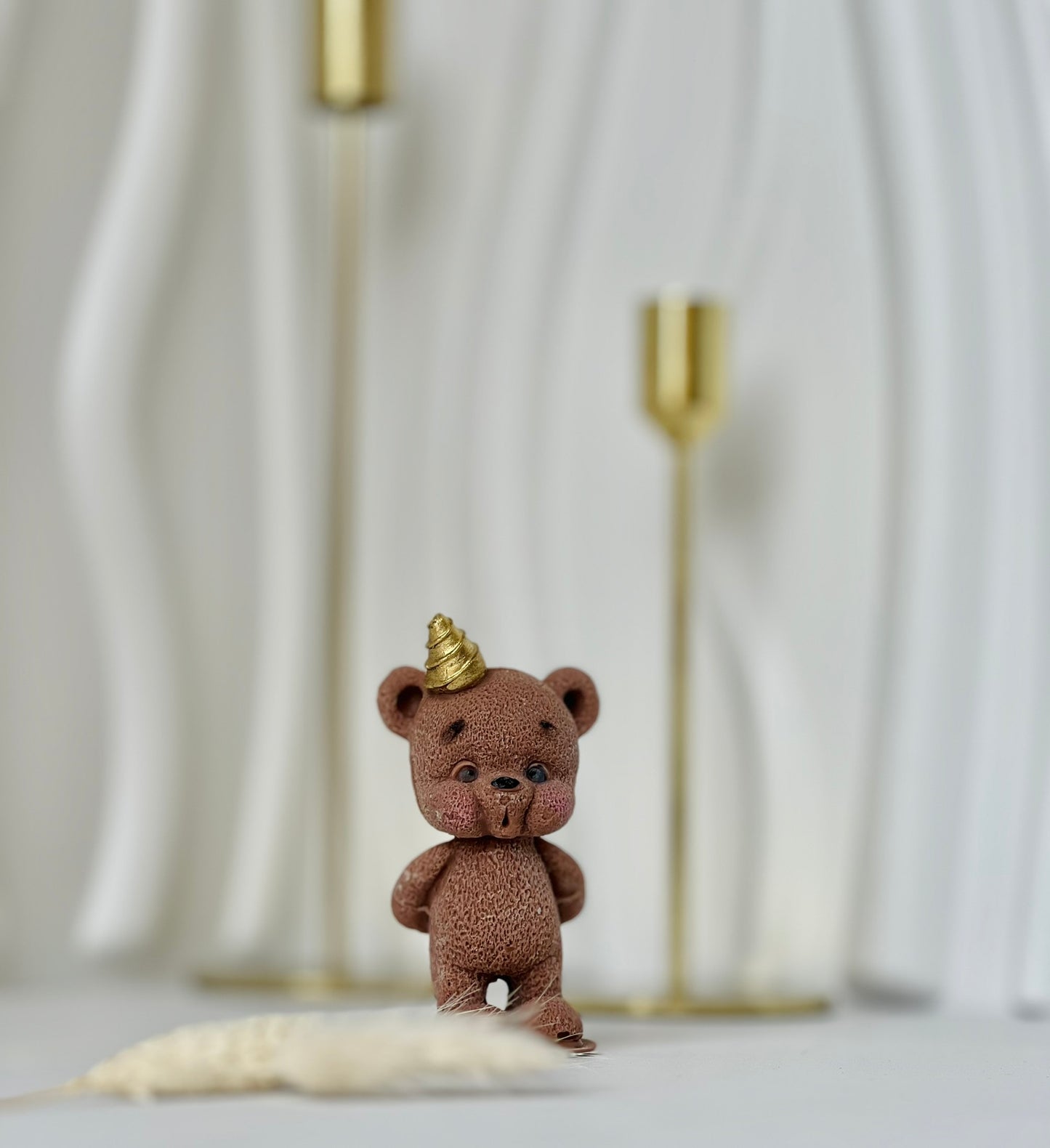 Brown Bear - Handcrafted Edible Candy Melts Teddy - Sweet And Irresistible